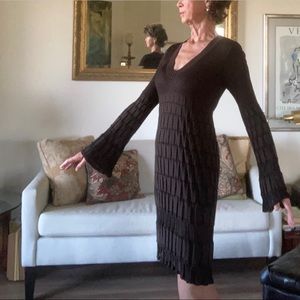 Vintage MISSONI Bell Sleeved Dress Size 42/6/Med